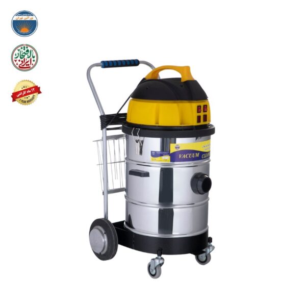 جاروبرقی صنعتی دو موتوره آب و خاک مدل Yellow-Black) 62WD)
